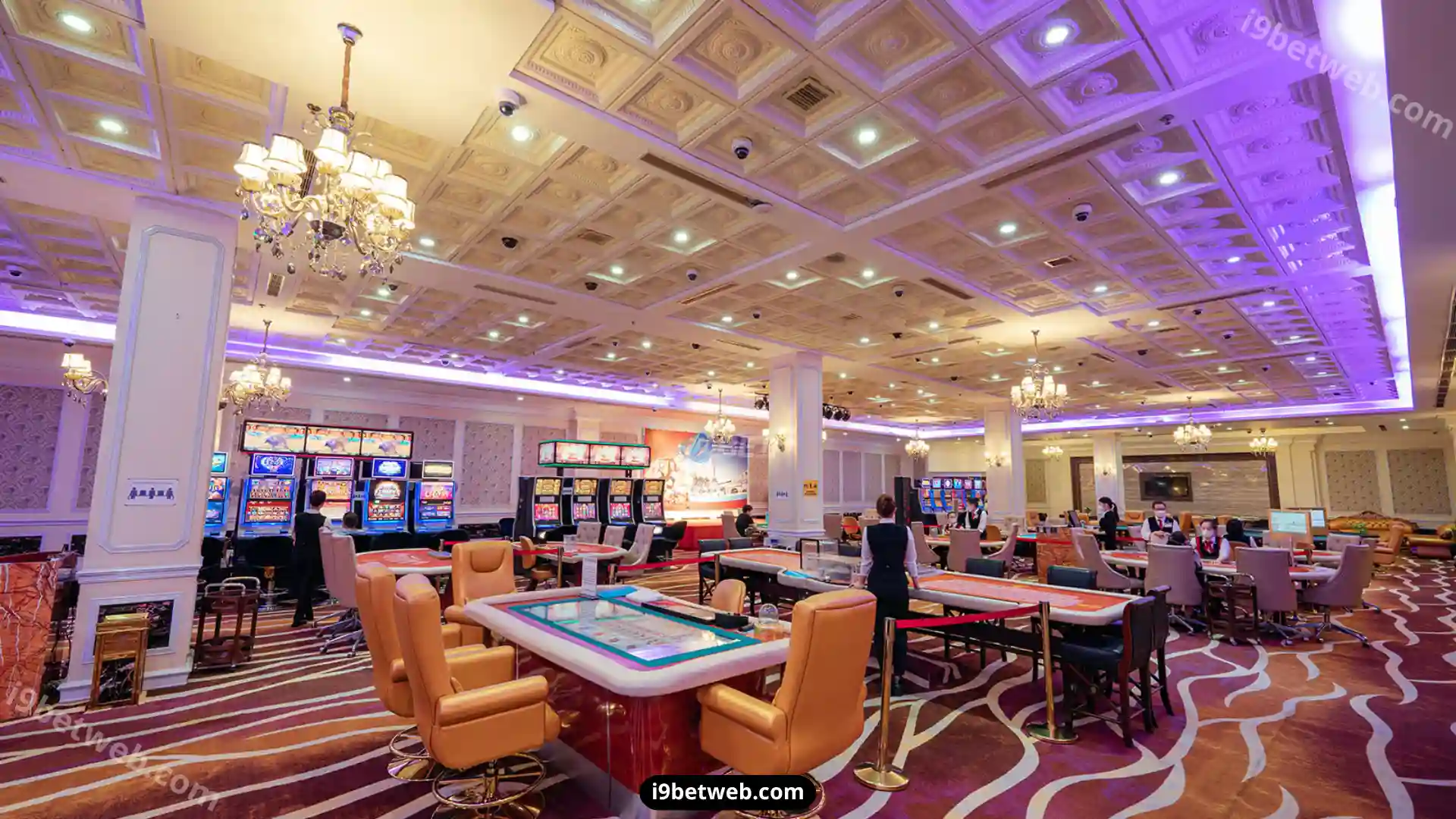 Hình ảnh bên trong top casino lớn nhất Việt Nam Royal International Gaming Club